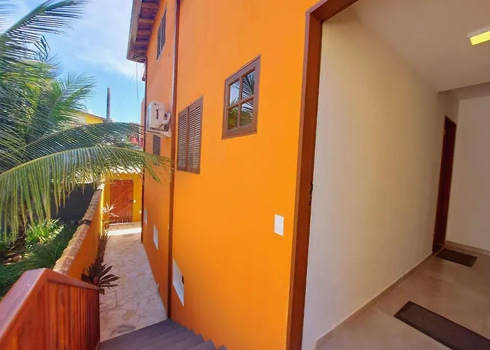 Mamanguá - Flat com Piscina, 50mts da praia, cozinha gourmet, churrasqueira privativa, ar con, WiFi, netflix, garagem Paraty